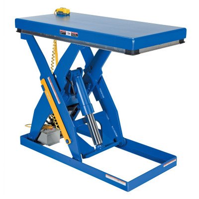 Vestil Electric Hydraulic Scissor Lift Table 3000 Lb Load 24" X 48"